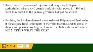 Early Filipino Students' Activities in Spain | PPTX