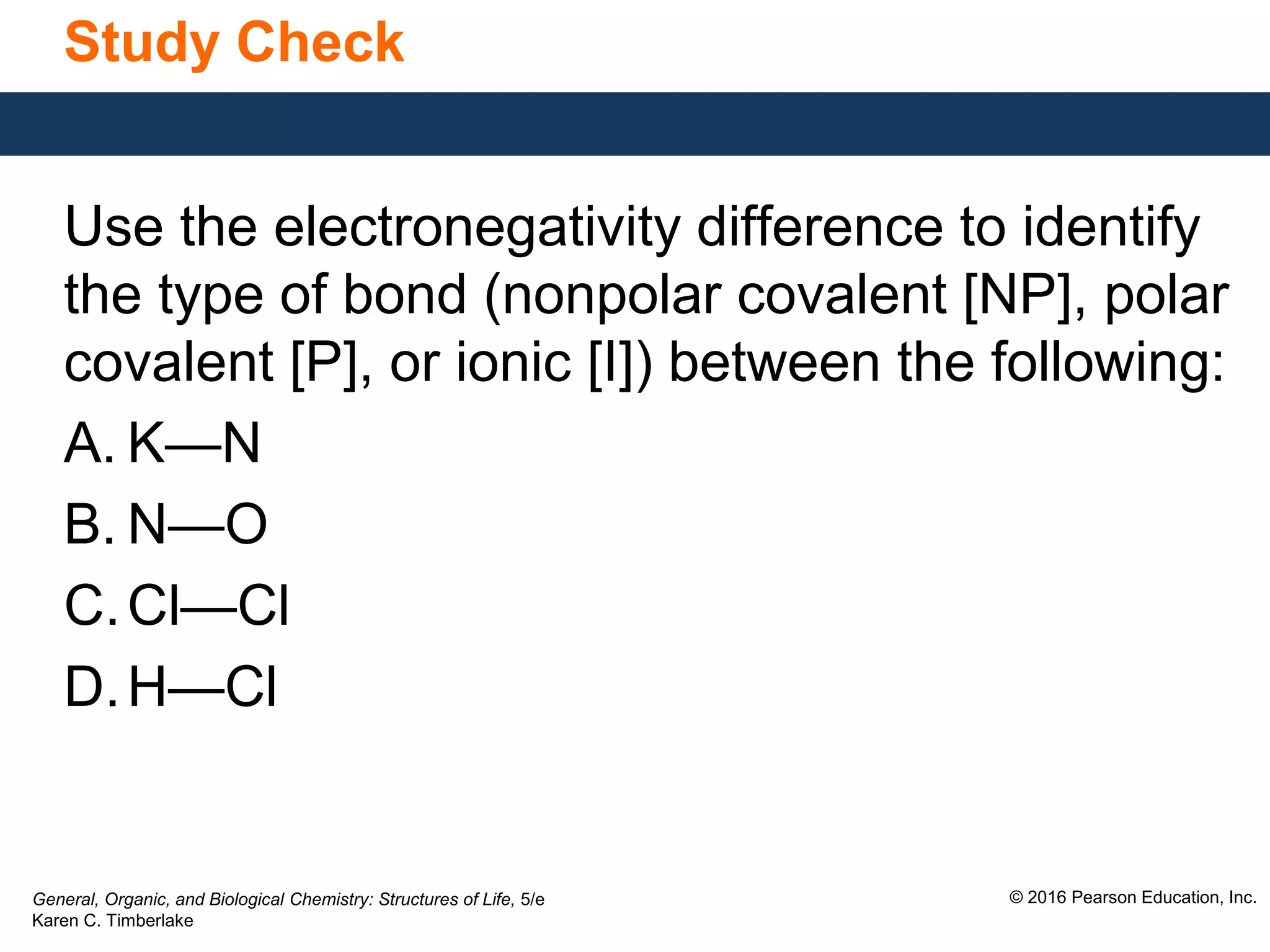 Electronegativity | PPTX