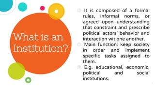 Institution Rule UCSP | PDF