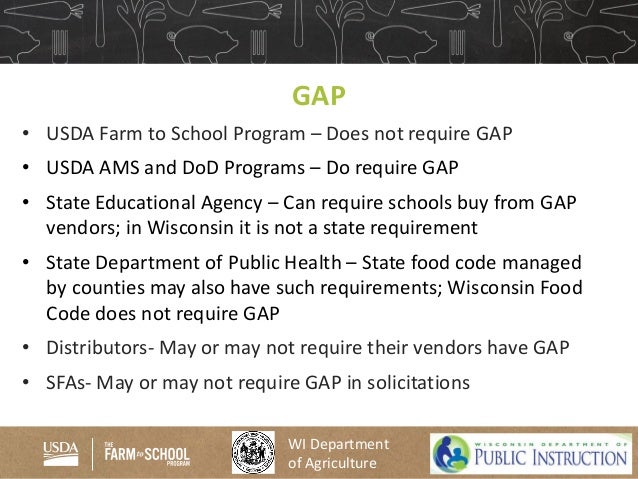 local procurement afternoon session wisconsin food code fact sheets