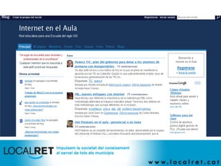 Localret, Internet