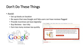 Getting Local Reviews in 2015 Slide 17