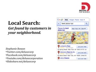 Local Search: Get Found by Customers in Your Neighborhood