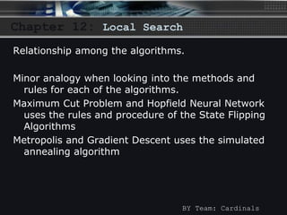 Local search algorithms | PPTX