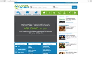 Local search UAE Display Advertising