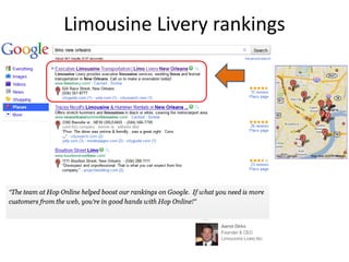 Limousine Livery rankings
 