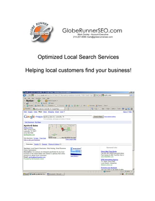 Optimized Local Search Services