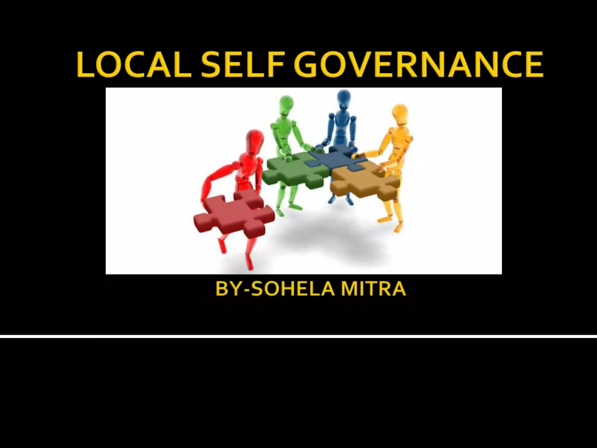 Local self governance | PPTX
