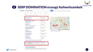 @catbirdseat 19
SERP DOMINATION erzeugt Aufmerksamkeit
 