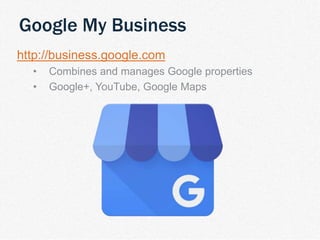 | TDM Customer Journey 23
http://business.google.com
• Combines and manages Google properties
• Google+, YouTube, Google Maps
Google My Business
 