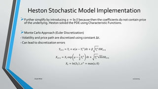 Local and Stochastic volatility | PPT