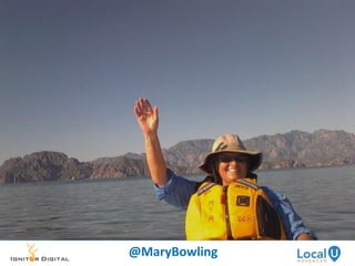 www.IgnitorDigital.com
www.MaryBowling.com
www.LocalU.org
www.SENews.com
@MaryBowling
 