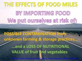 Local vs. Imported food – Just what does it mean to Australia by ...
