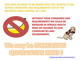 Local vs. Imported food – Just what does it mean to Australia by ...