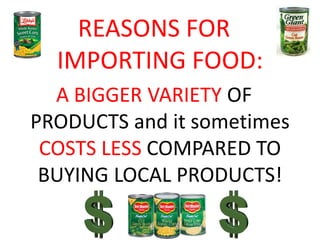 Local vs. Imported food – Just what does it mean to Australia by ...
