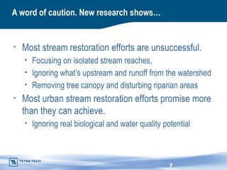 Isolated Stream Kimberly Brewer Tetratech: Stream Stewardship | PPT