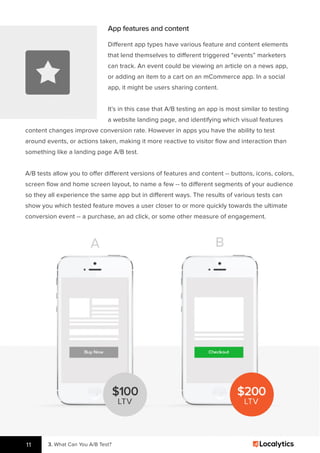 Ultimate Guide to Moblie App A/B Testing | PDF