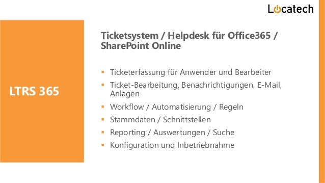 Ltrs365 Ticketsystem Service Desk