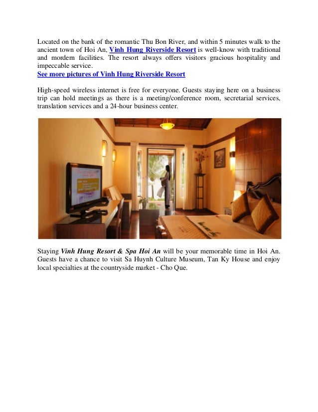 Vinh Hung Riverside Resort Spa Hoi An