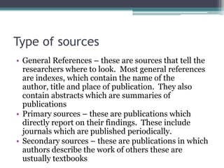 Locating and reviewing the literature | PPTX