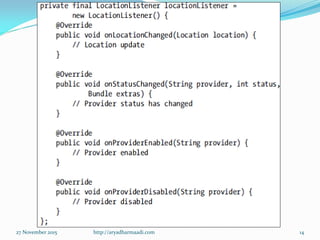 27 November 2015 http://aryadharmaadi.com 14
 