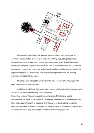 Mosque Space Example National Mosque Malaysia Precedent Studies | DOCX