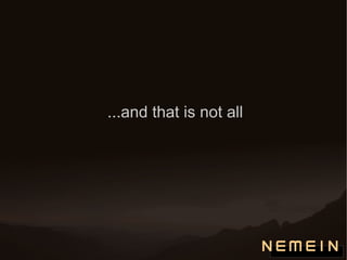 ...and that is not all 