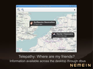 Map visualization, editing 