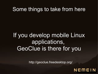 Some things to take from here 