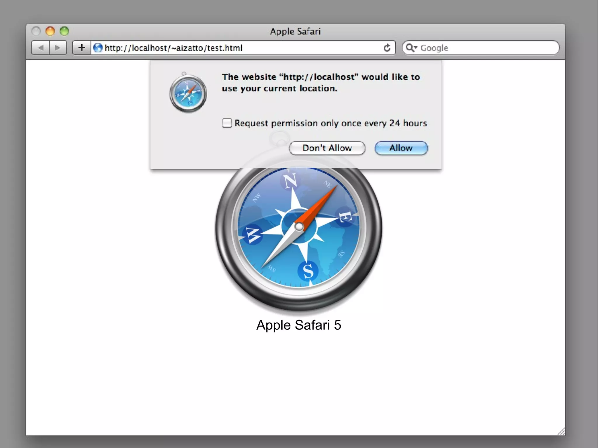 navigator.geolocation.getCurrentPosition 