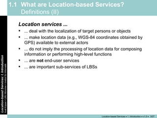 Location-based Services - Introduction | PPT