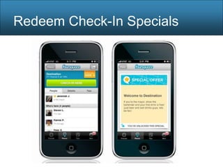 Redeem Check-In Specials
 