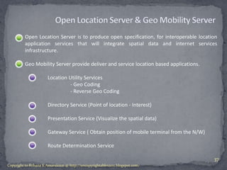 Location Based Services in Telecommunication Networks | PPTX