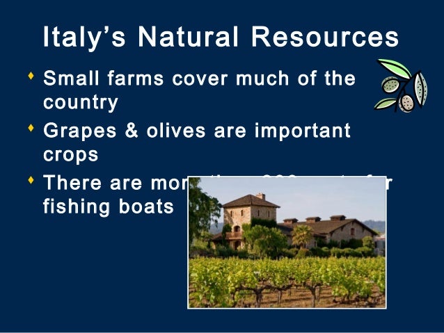 Rome S Natural Resources Rome S Natural Resources