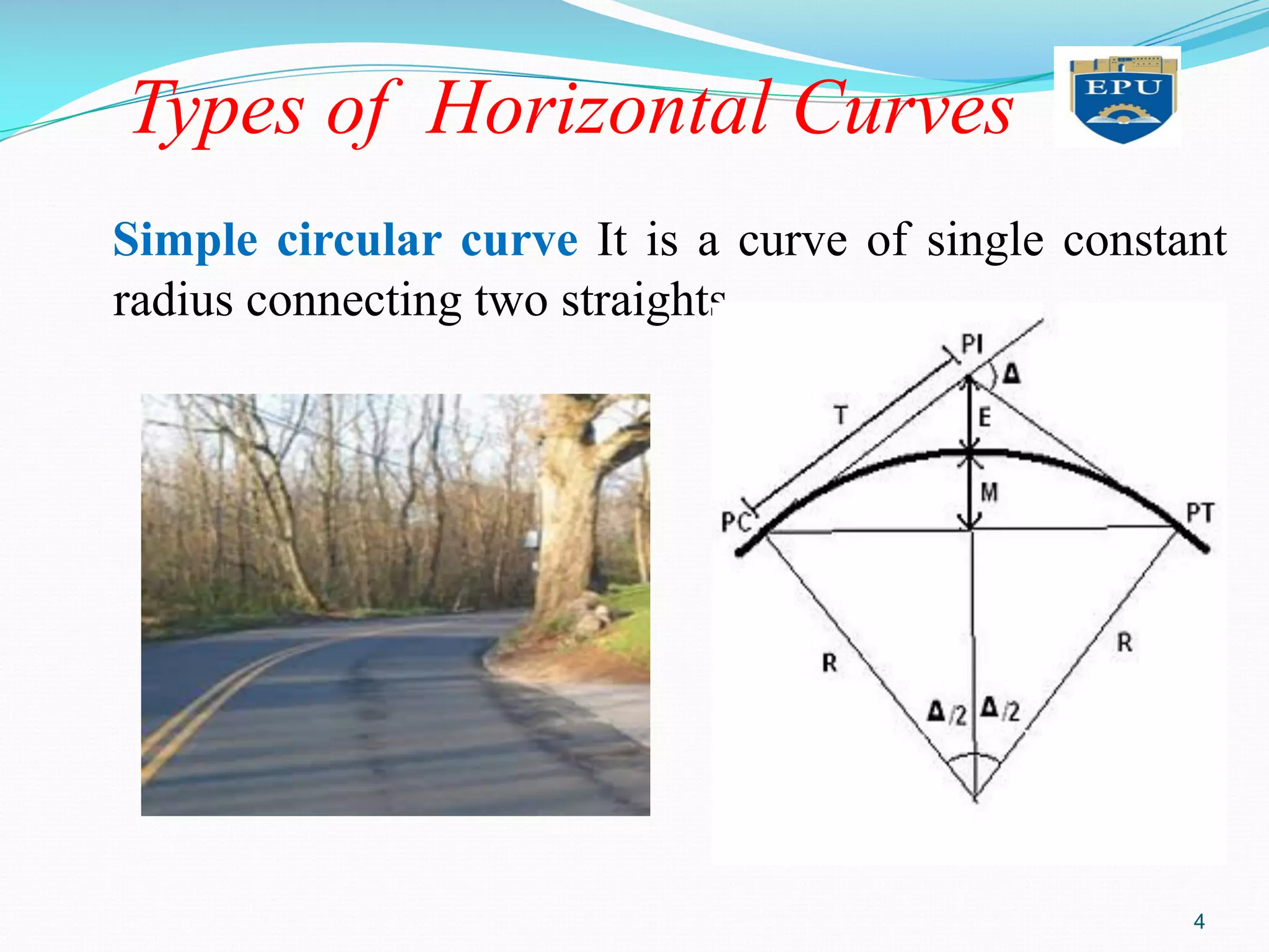 Location horizontal and vertical curves Theory | PDF