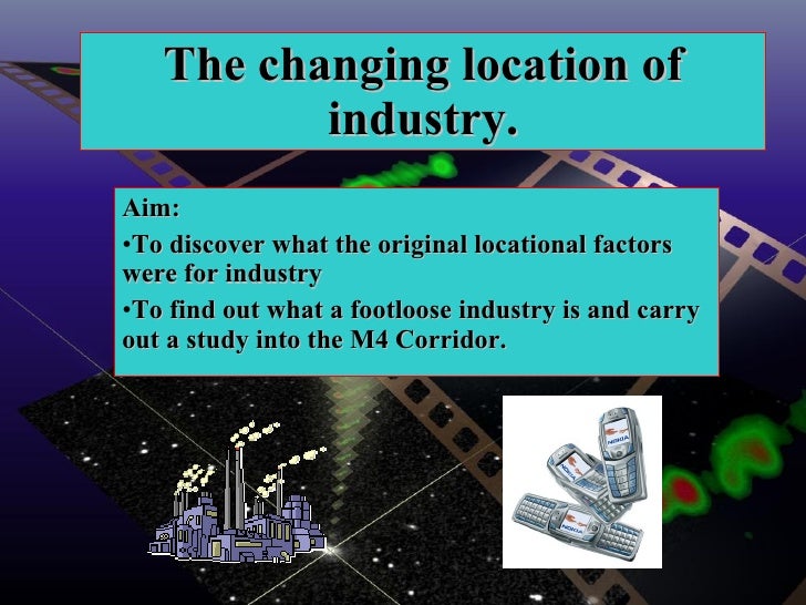 Location Industry Footloose