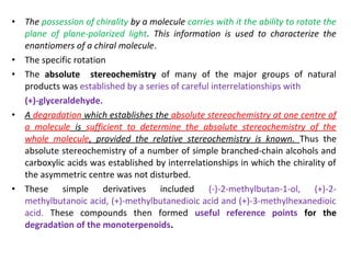 Location of functional groups & molecular stereochemistry | PPT
