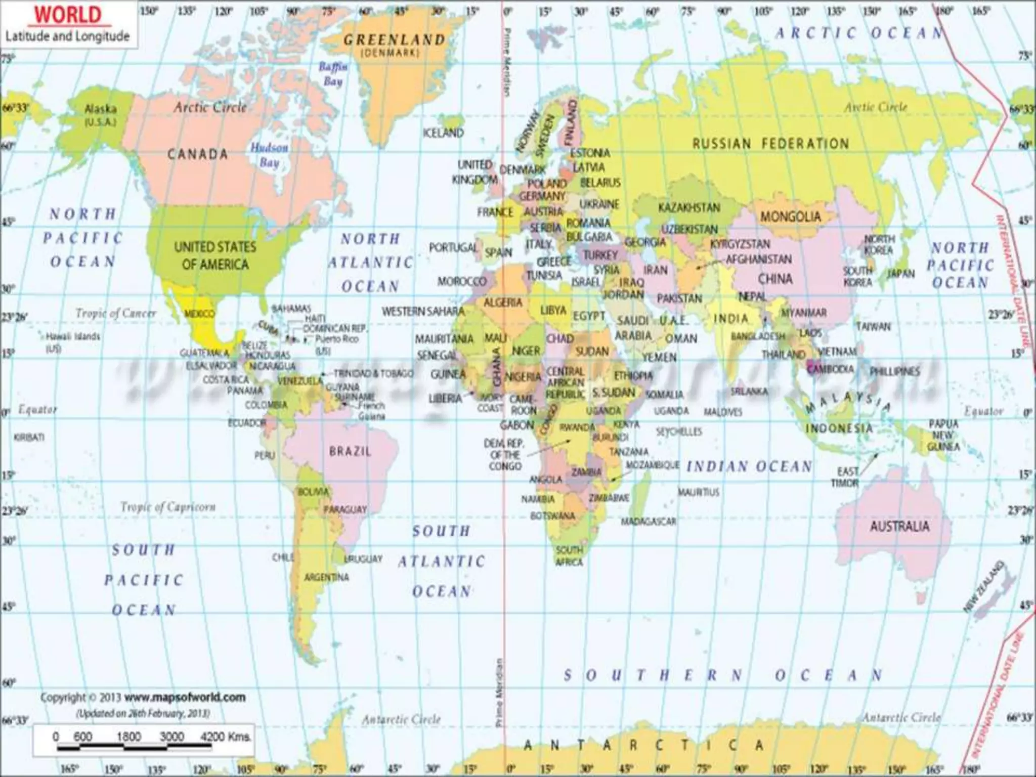 Location of the Philippines using coordinate system