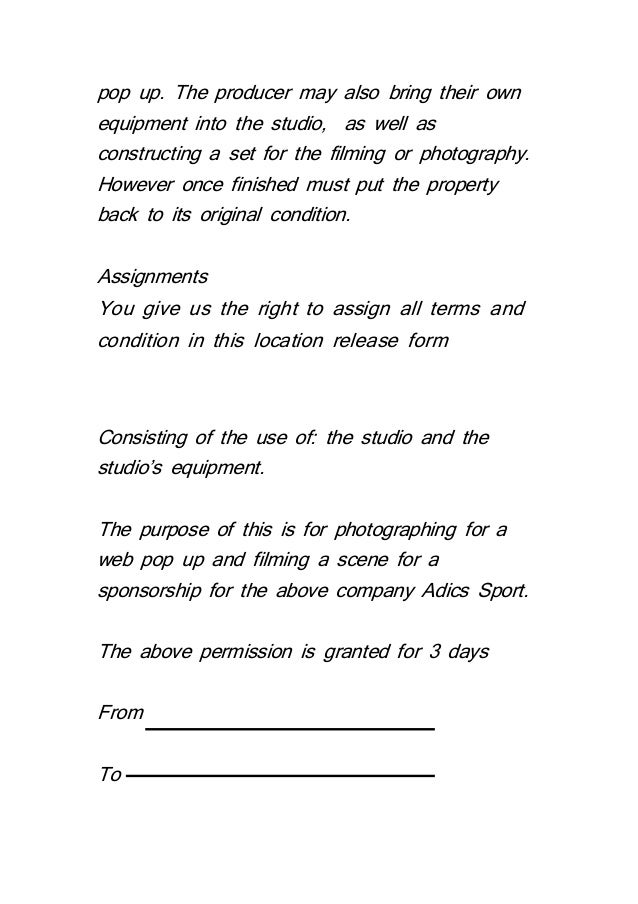 simple photography release forms barca fontanacountryinn com simple photography release forms
