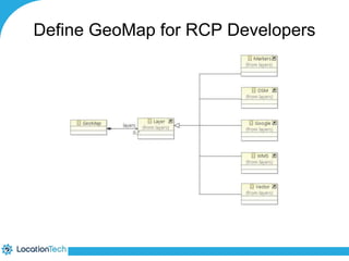 Define GeoMap for RCP Developers 
 