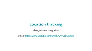 Location tracking | PPTX