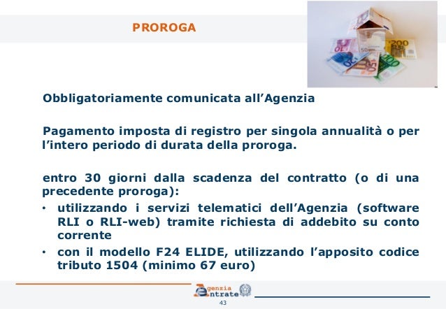 Il Contratto Di Locazione La Registrazione Telematica