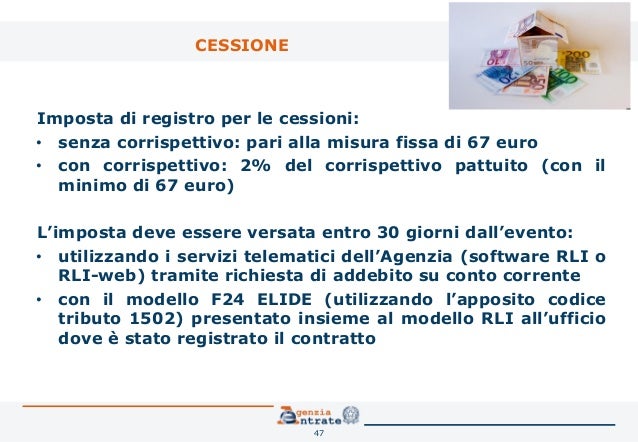 Il Contratto Di Locazione La Registrazione Telematica