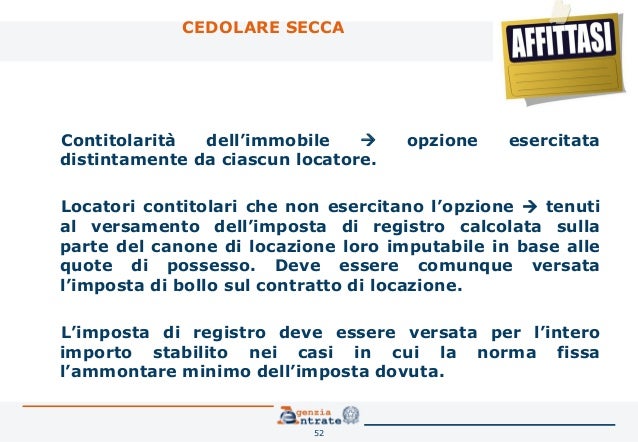 Imposta di registro risoluzione contratto di locazione Imposta di registro risoluzione contratto di locazione