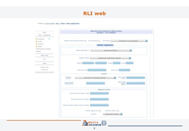 Il Contratto Di Locazione La Registrazione Telematica