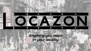 Locazon - An Idea for an App