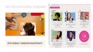 Des fonctionnalités originales
 