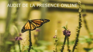 AUDIT DE LA PRESENCE ONLINE
 