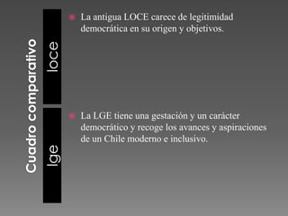 Y así comienza a gestarse la lge.