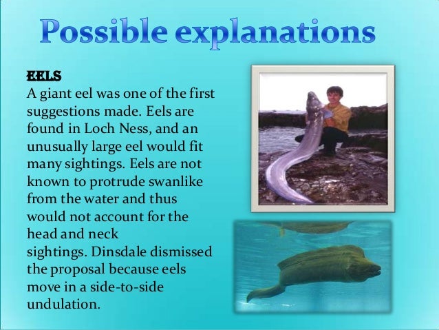 Loch ness monster presentation